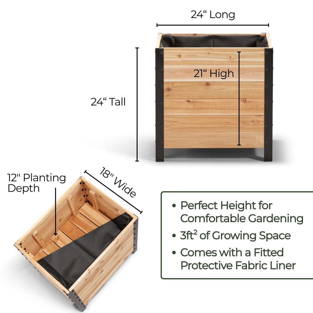 18" x 24" Planter Box