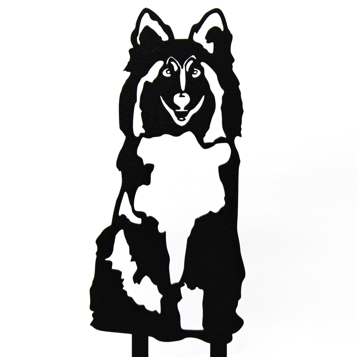 Shetland Sheepdog Garden Stake