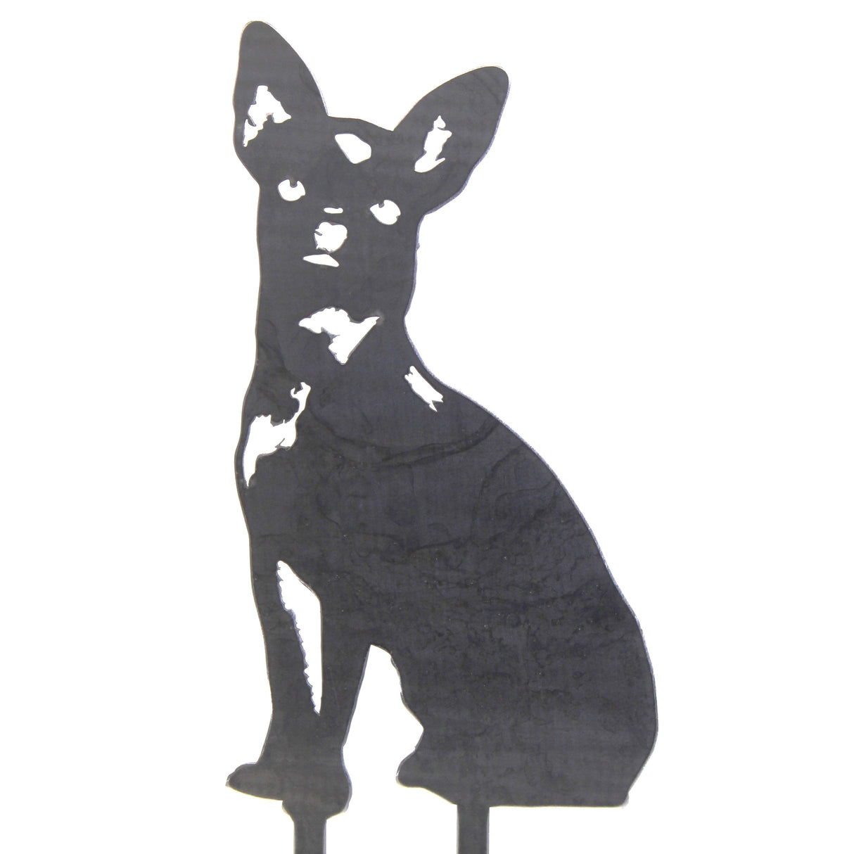 Chihuahua Garden Stake