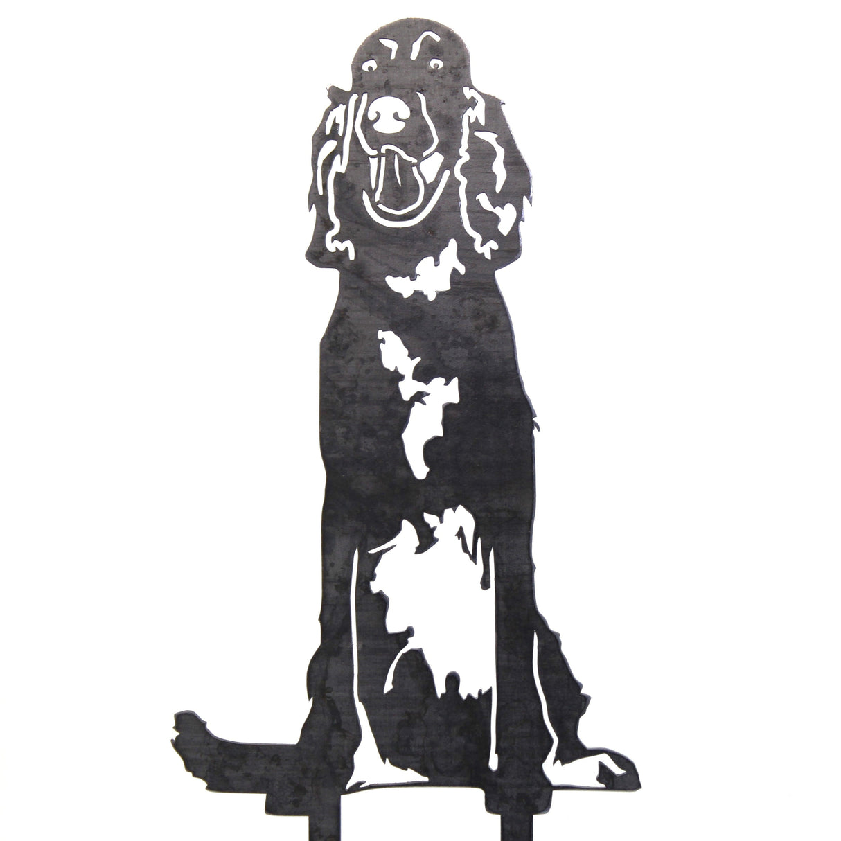 English Setter Garden Stake