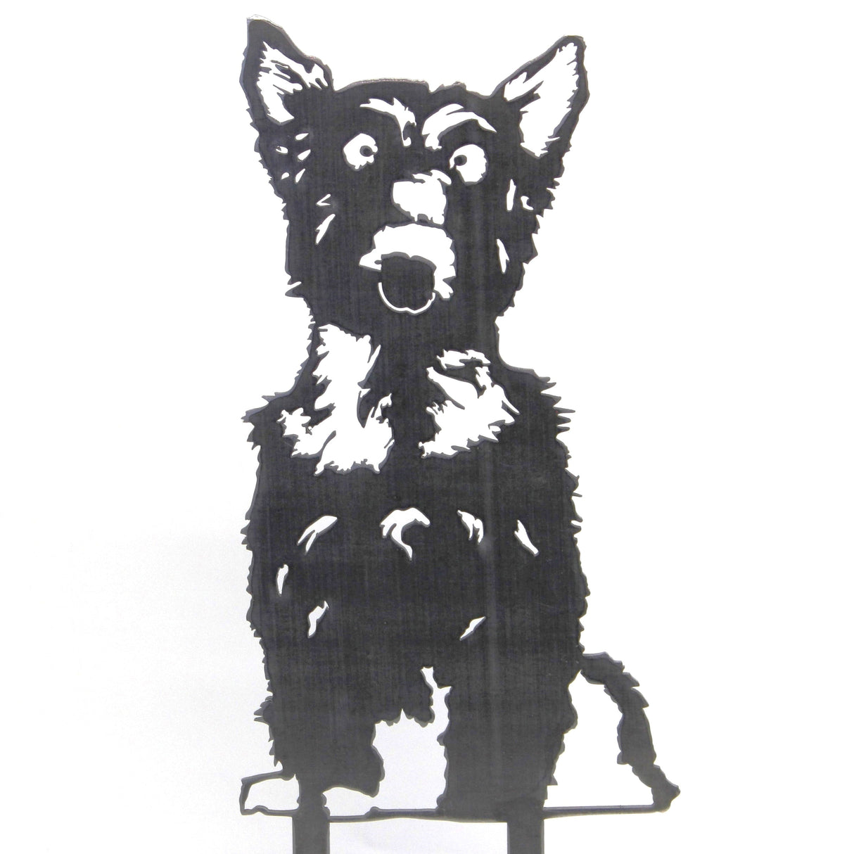 Yorkshire Terrier Garden Stake