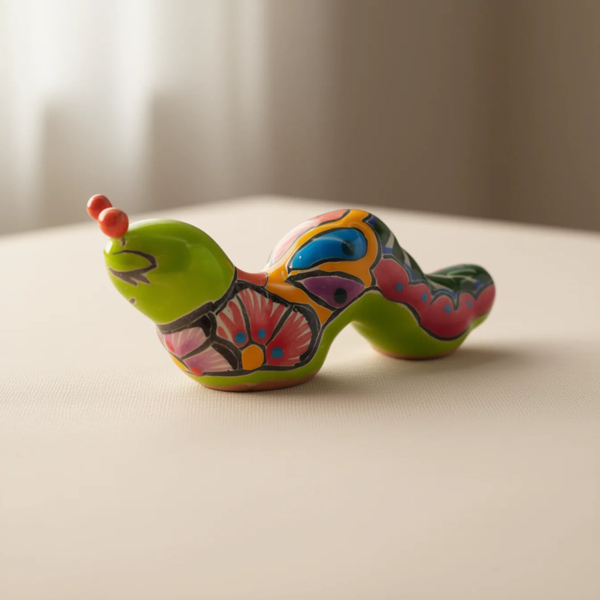 Colorful Talavera Caterpillar