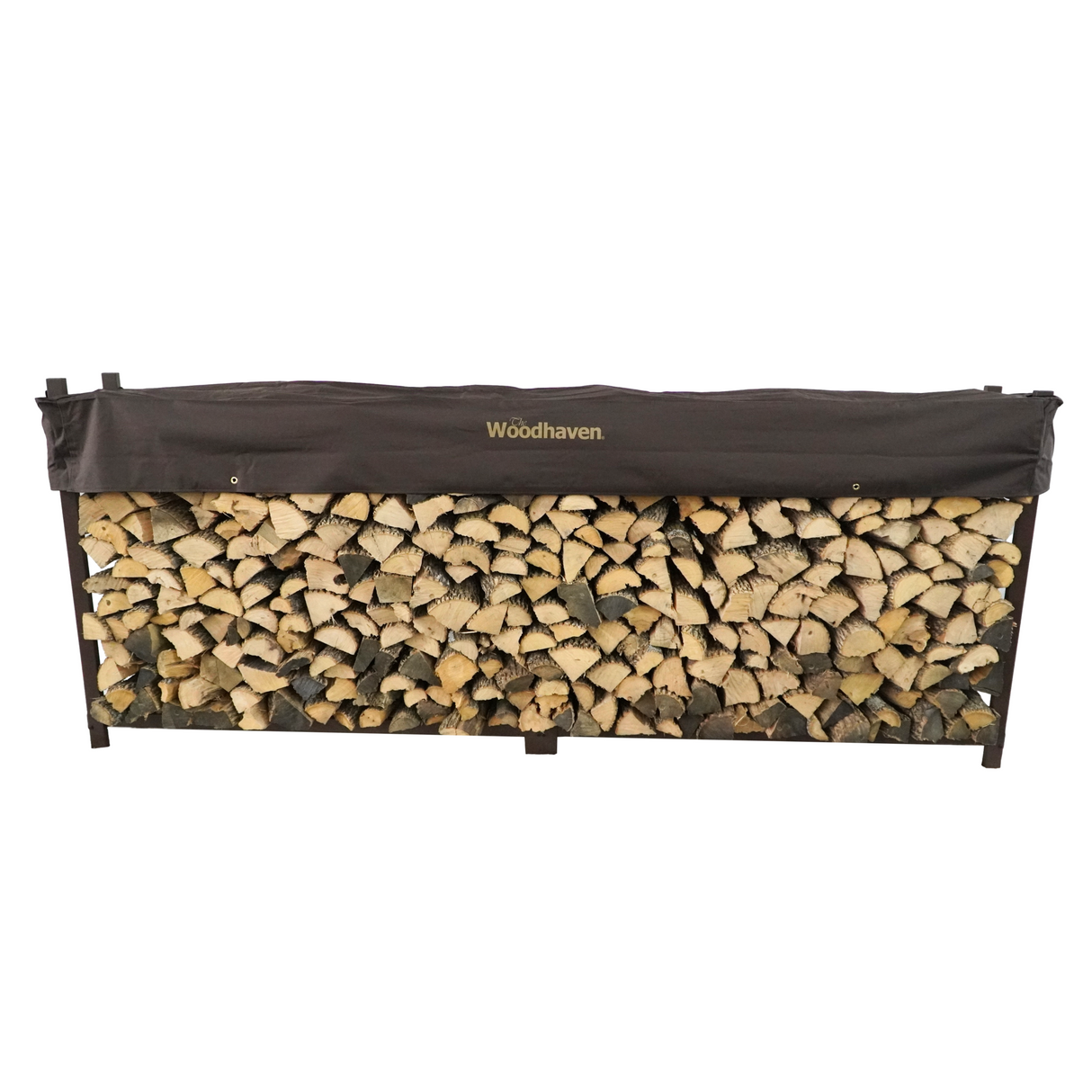 The Woodhaven 10ft Firewood Rack