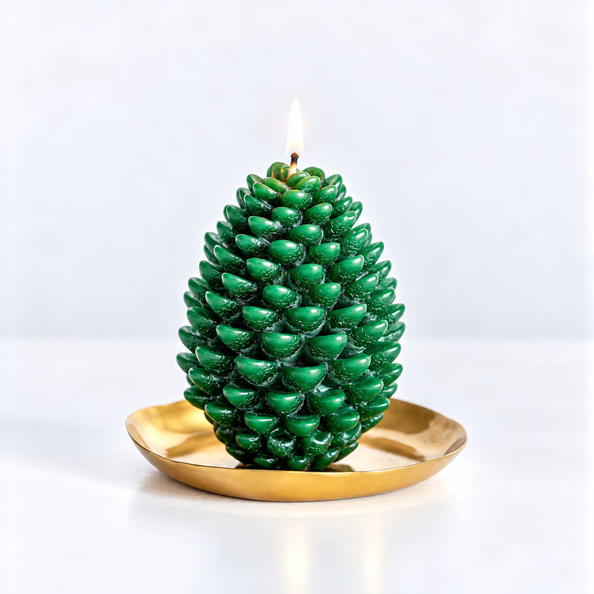 Signature Sculpted Pinecone Candle - Forest