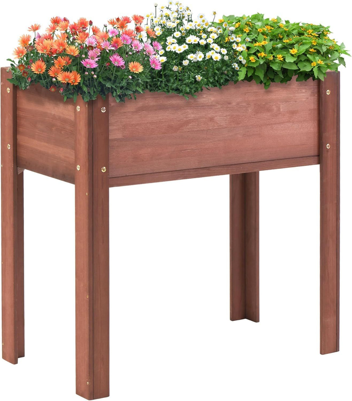 Elevated Wooden Planter Box
