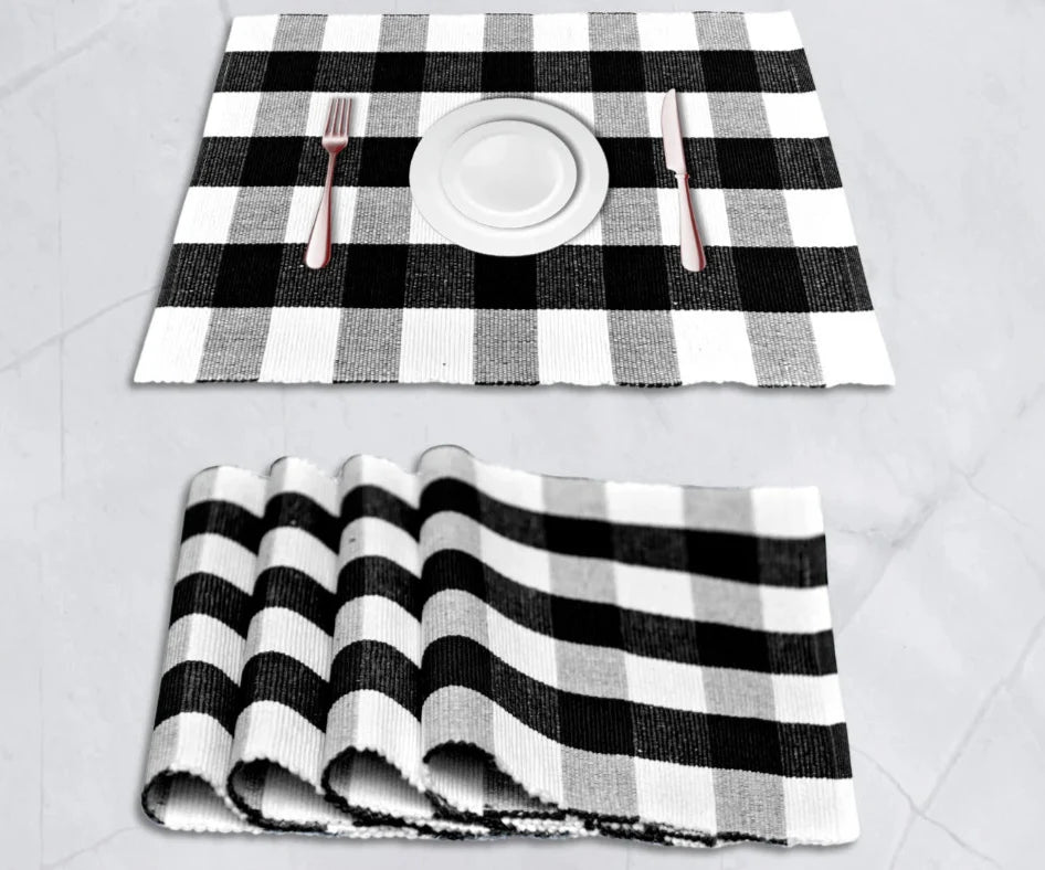 Black and White Placemat - Rectangle Placemats