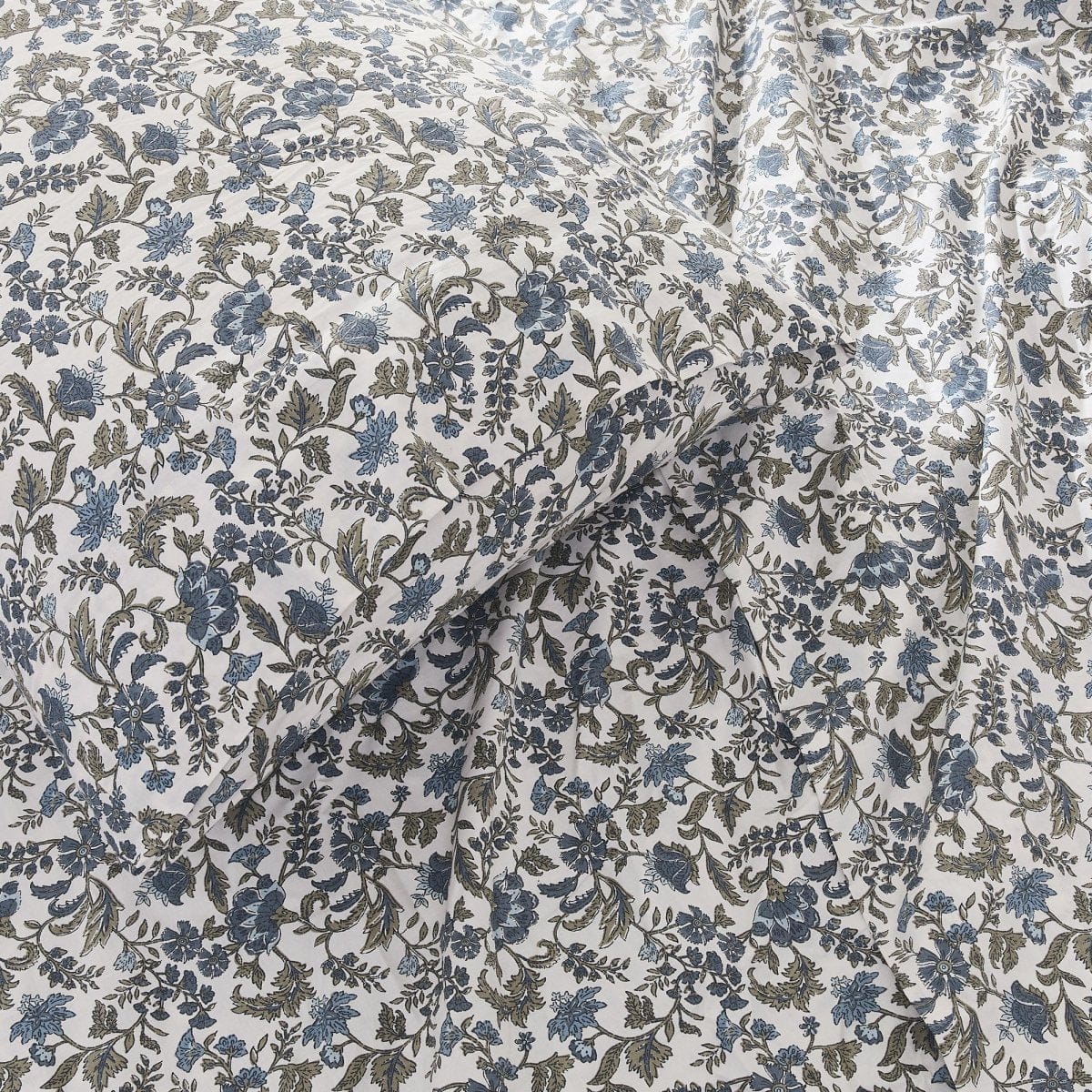 Lillian Block Print Cotton Sheet Set