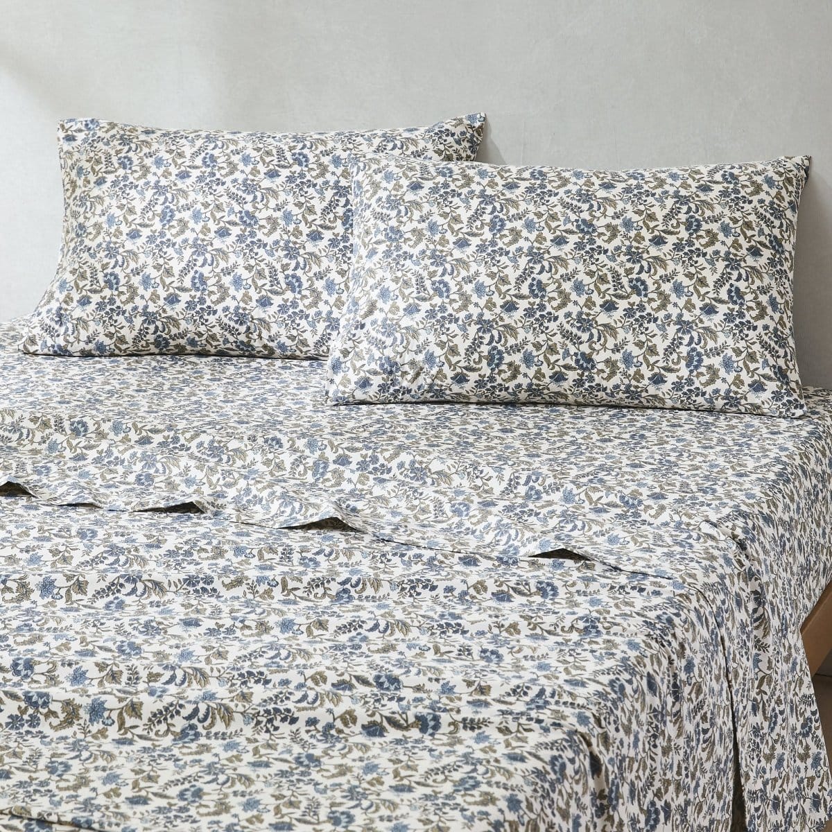 Lillian Block Print Cotton Sheet Set
