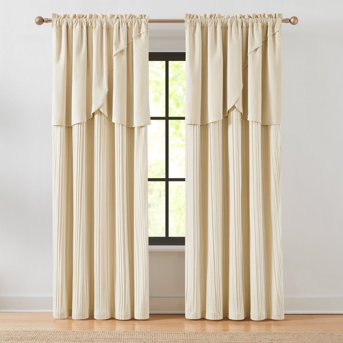 Solar Drift Blackout Window Curtain Panels