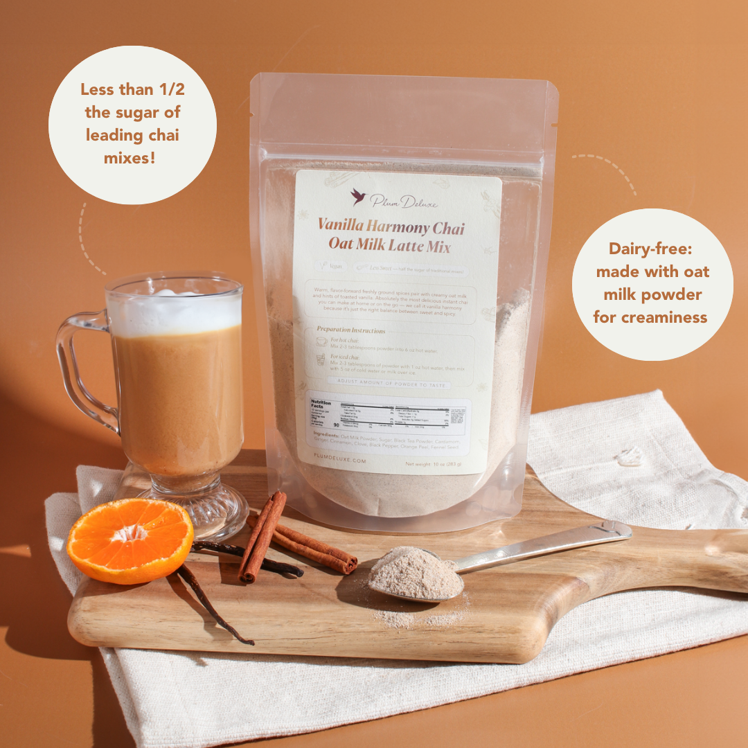 Vanilla Harmony Chai Oat Milk Latte Mix (10 oz)