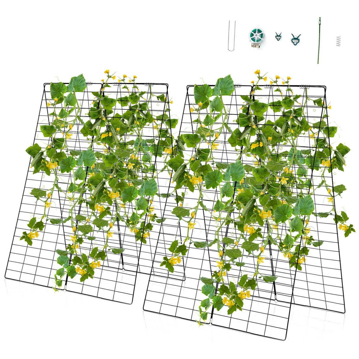 Foldable A-Frame Trellis