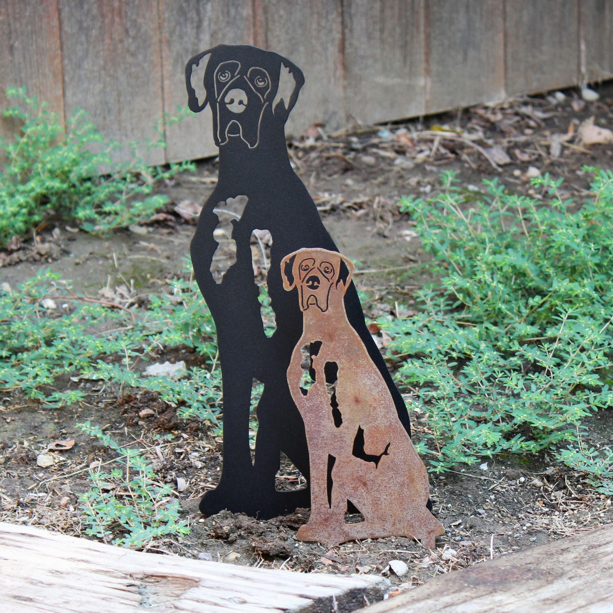 Great Dane Garden Stake