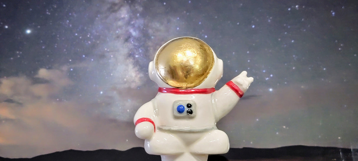 Ceramic Self-Watering Plant Spike - Astronaut Watering Spike