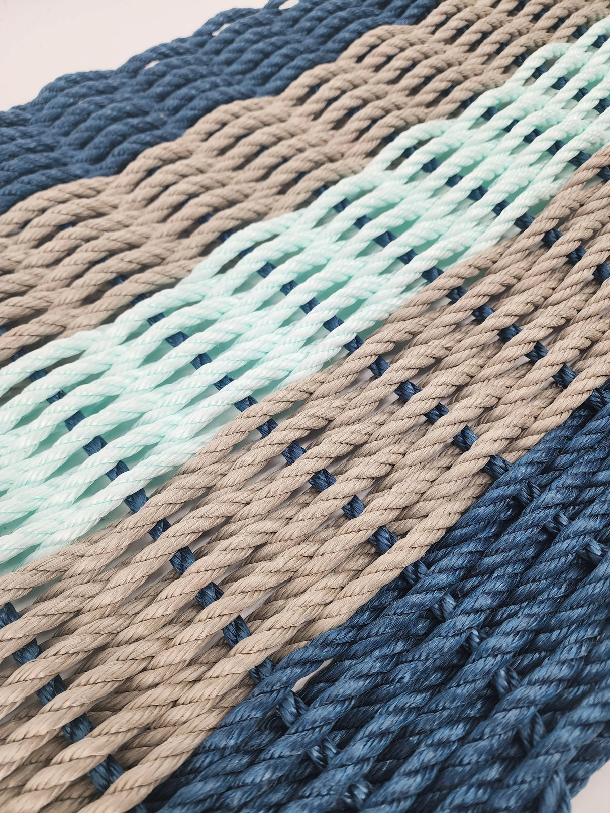 Five Stripe Rope Mat