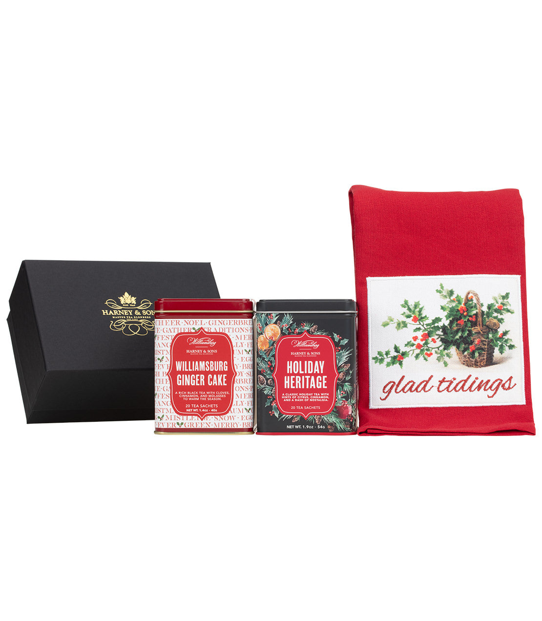Williamsburg Ginger Cake, Tin of 20 Sachets