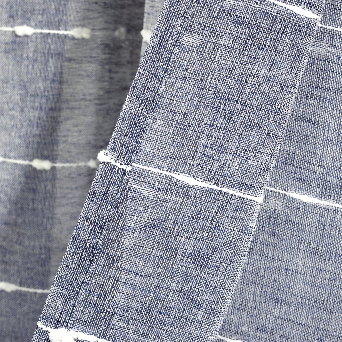 Farmhouse Textured Grommet Sheer Ultra Wide Window Curtain Panel