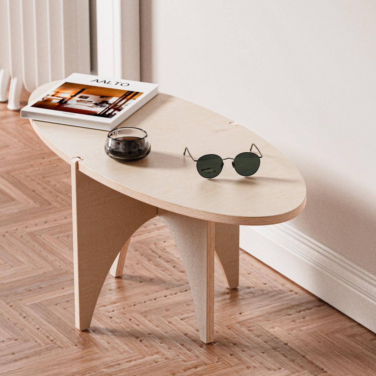 Yoyo Birch Accent Table