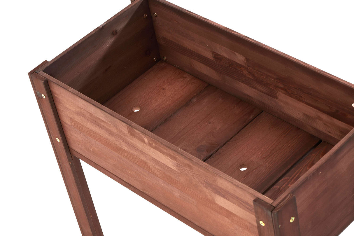 Elevated Wooden Planter Box