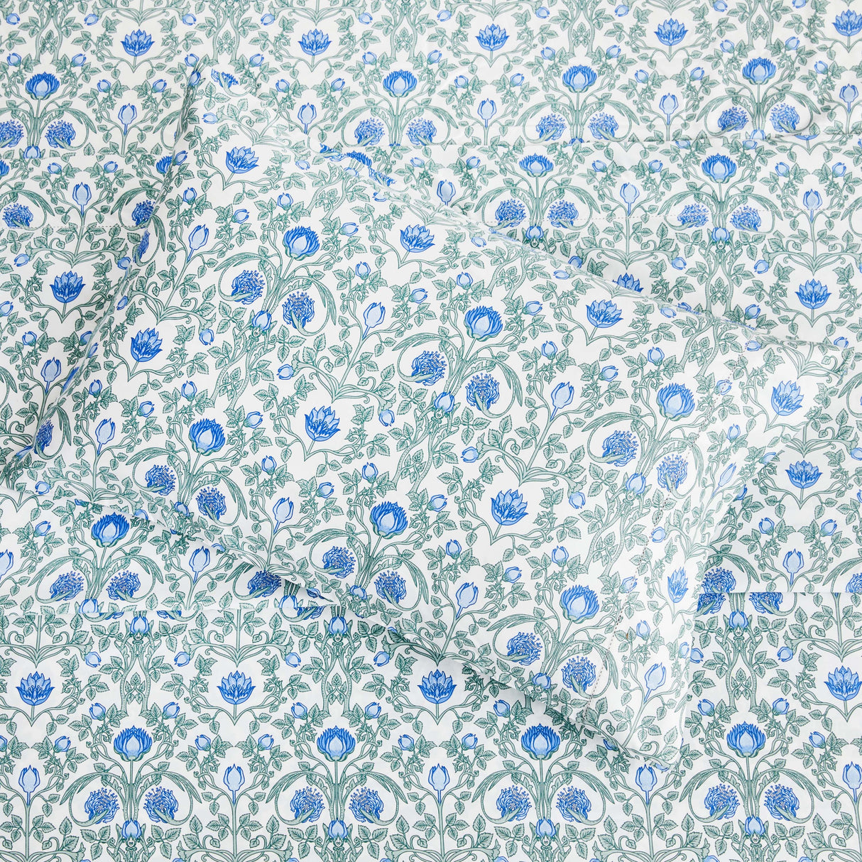 Arts & Crafts Floral Printed Sheet Set