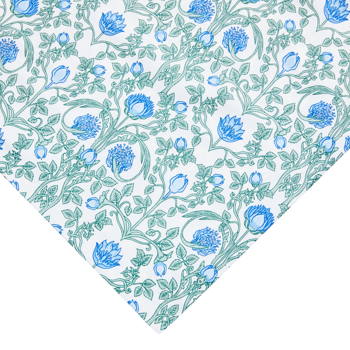 Arts & Crafts Floral Printed Duvet Set