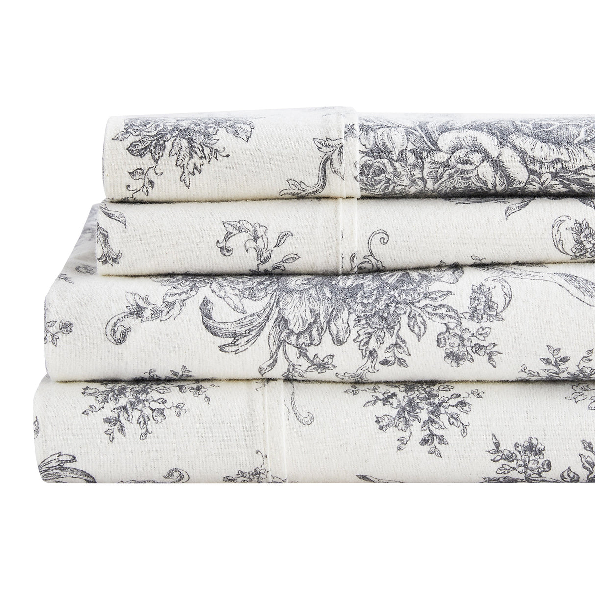 Petit Toile Flannel Sheet Sets