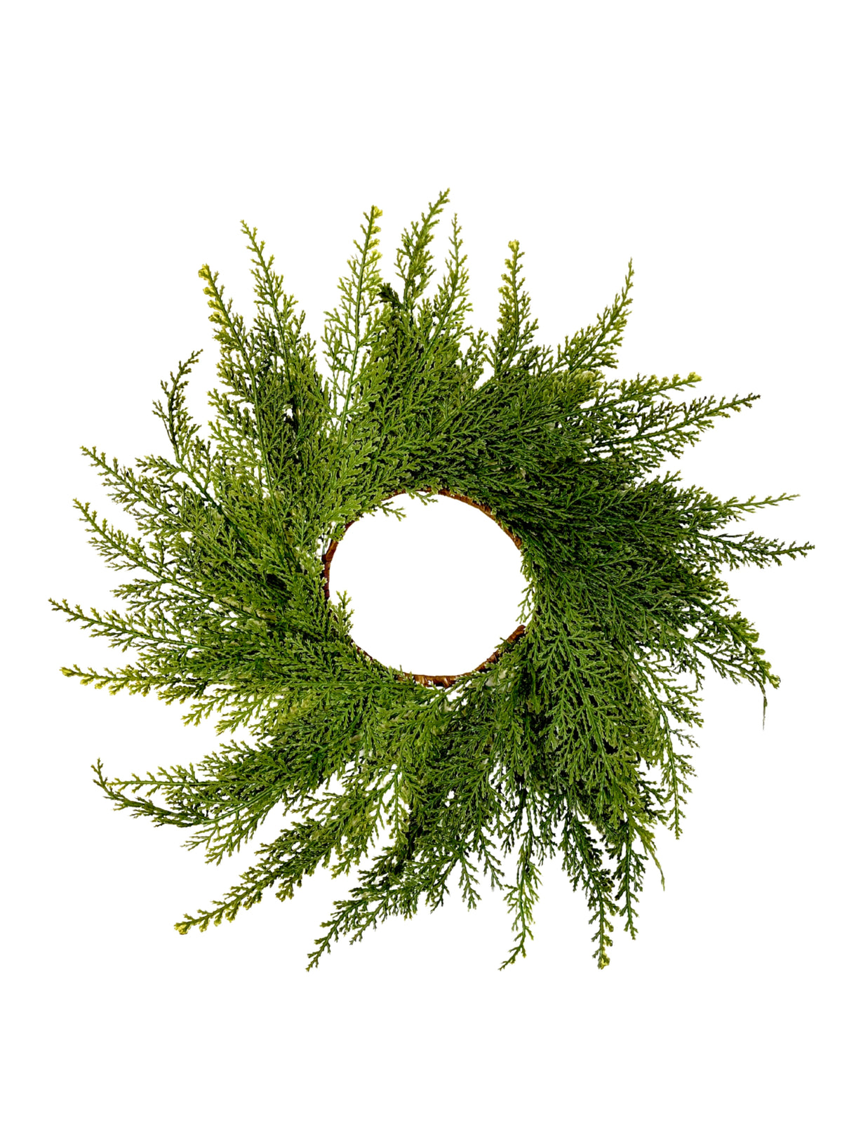 Small Mini Cedar Christmas Wreath - Ship by 10/30/2026