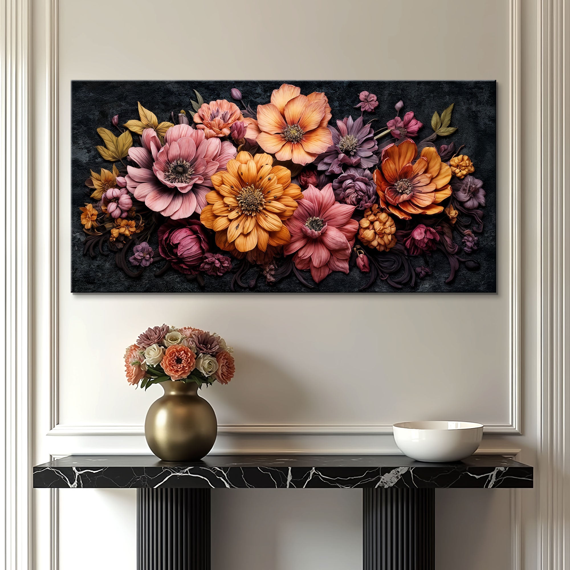 Colorful Floral Realistic Wall Art – Plow & Hearth