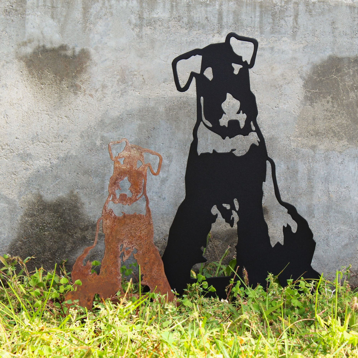 Airedale Terrier Garden Stake