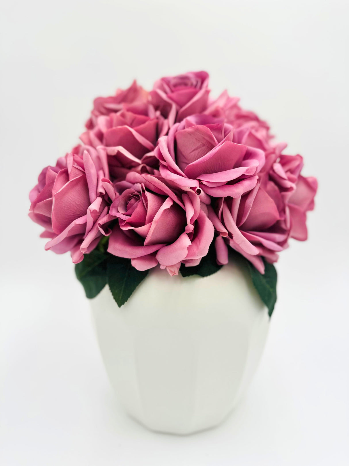 Artificial Real Touch Roses - Bundle of 10