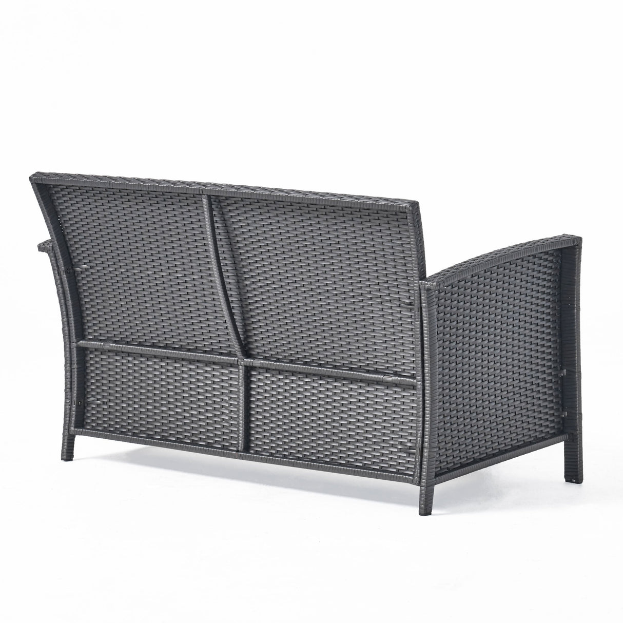 St Lucia Rattan Loveseat