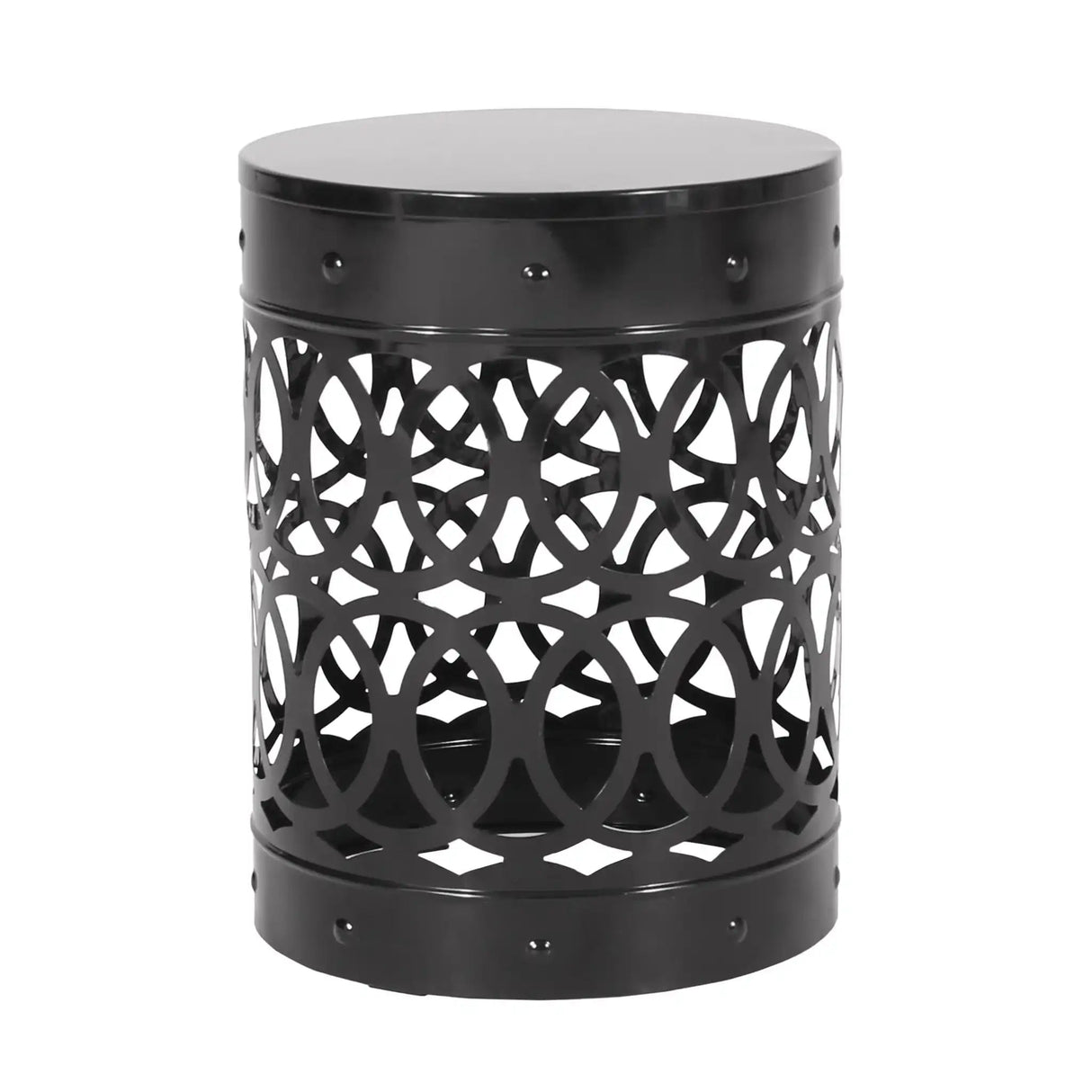 Riviera Outdoor Metal Large End Table