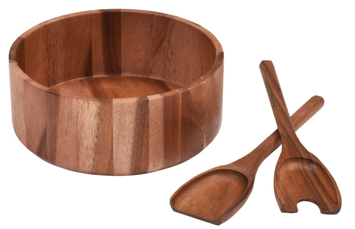 Large Salad Bowl with Servers