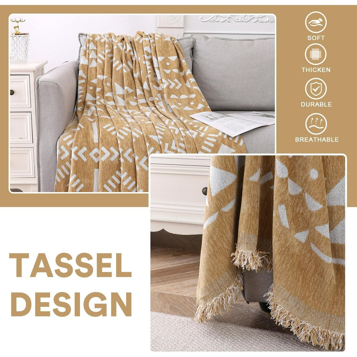 Premium Couch Cover Blanket