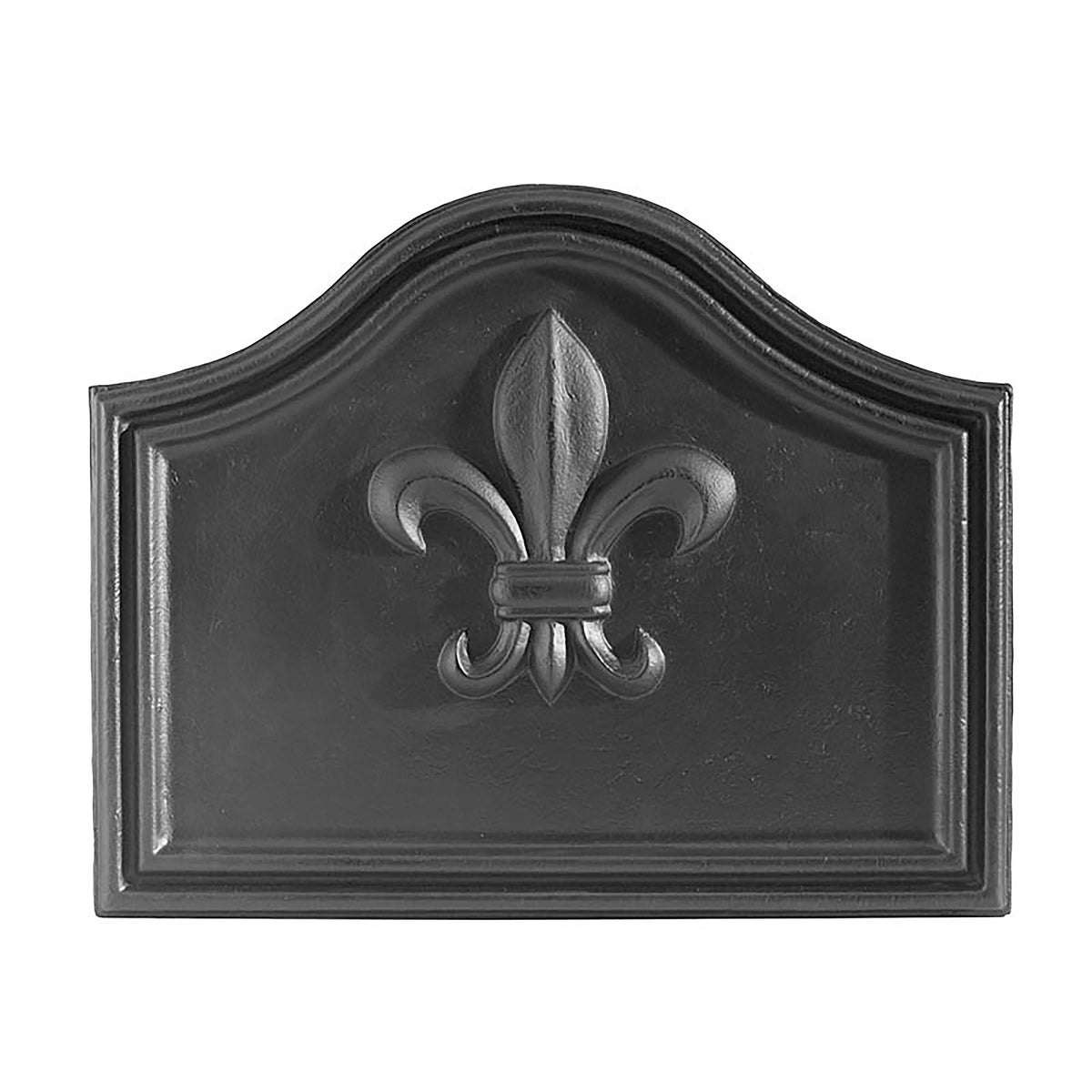 Fleur de Lis Iron Fireback Firebacks Plow & Hearth