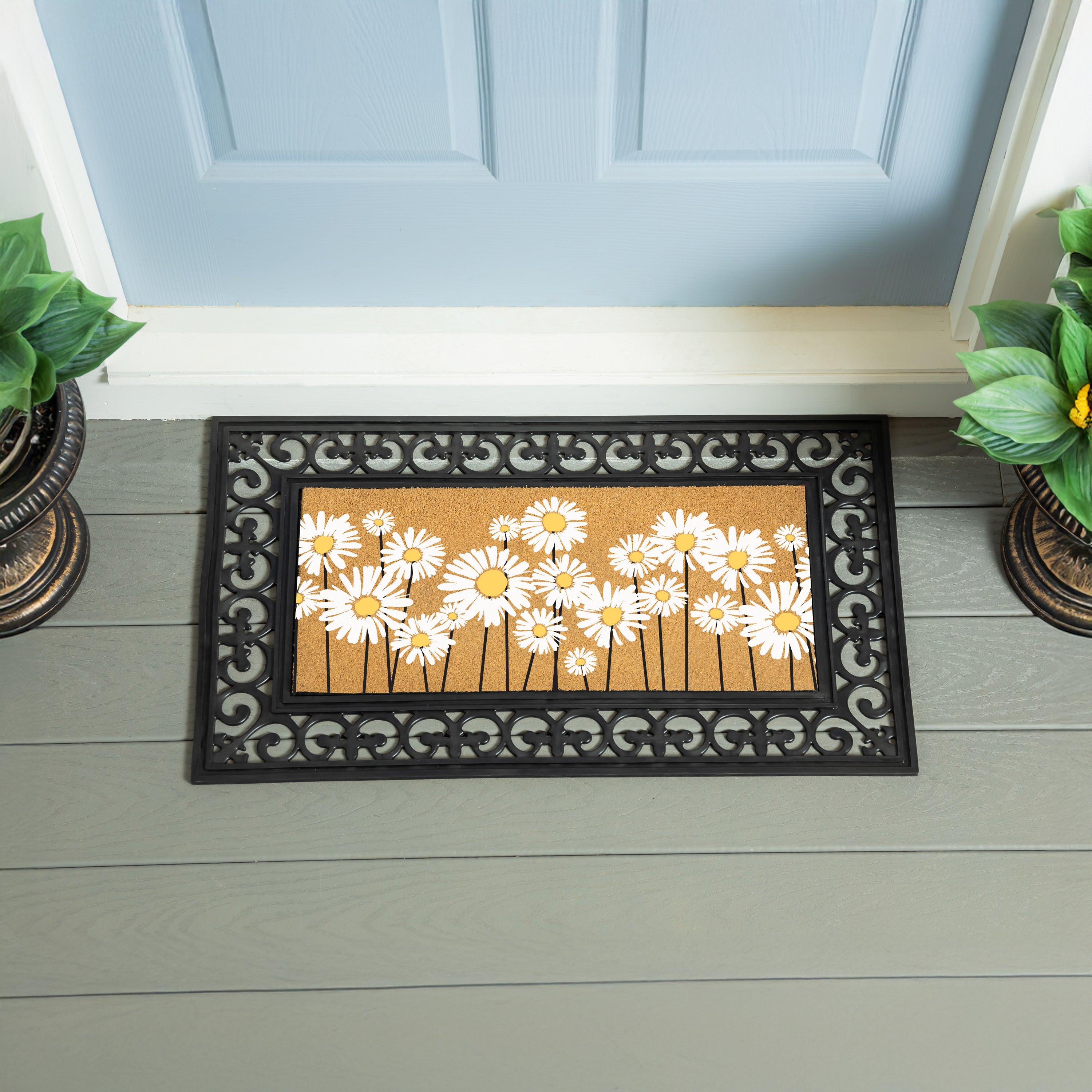 EG Studio Home Coordinates Dandelion Flocked Coir Sassafras Switch