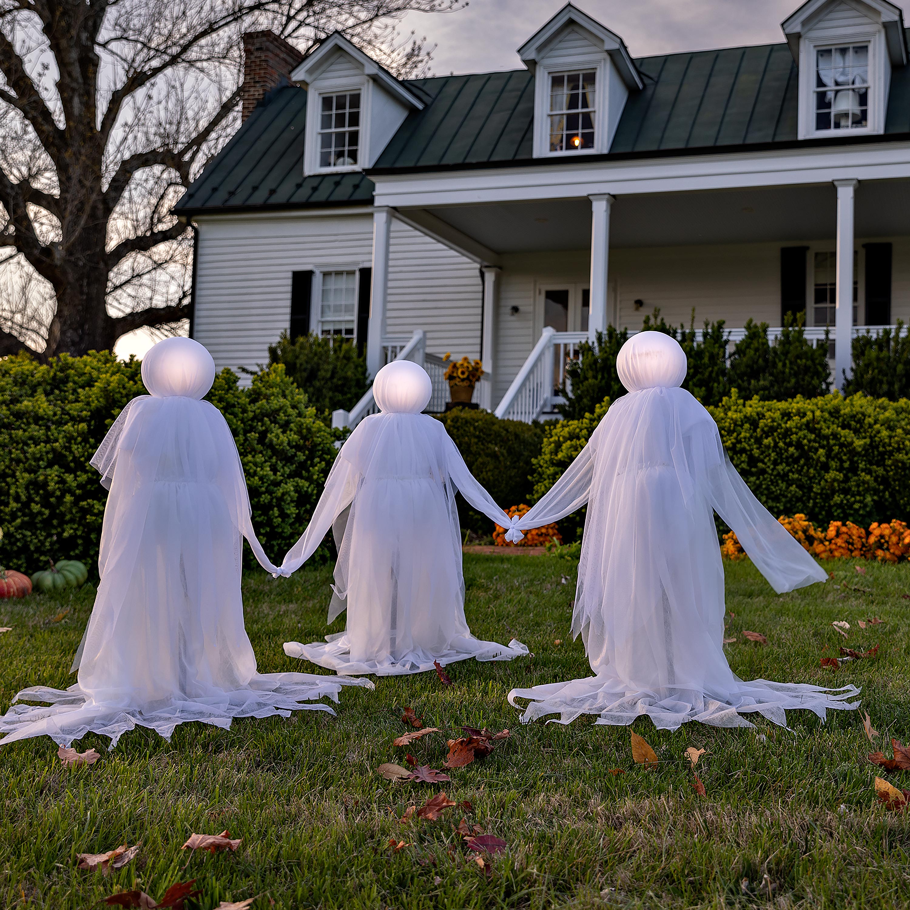 Cheapest Halloween accent ghost rug runner