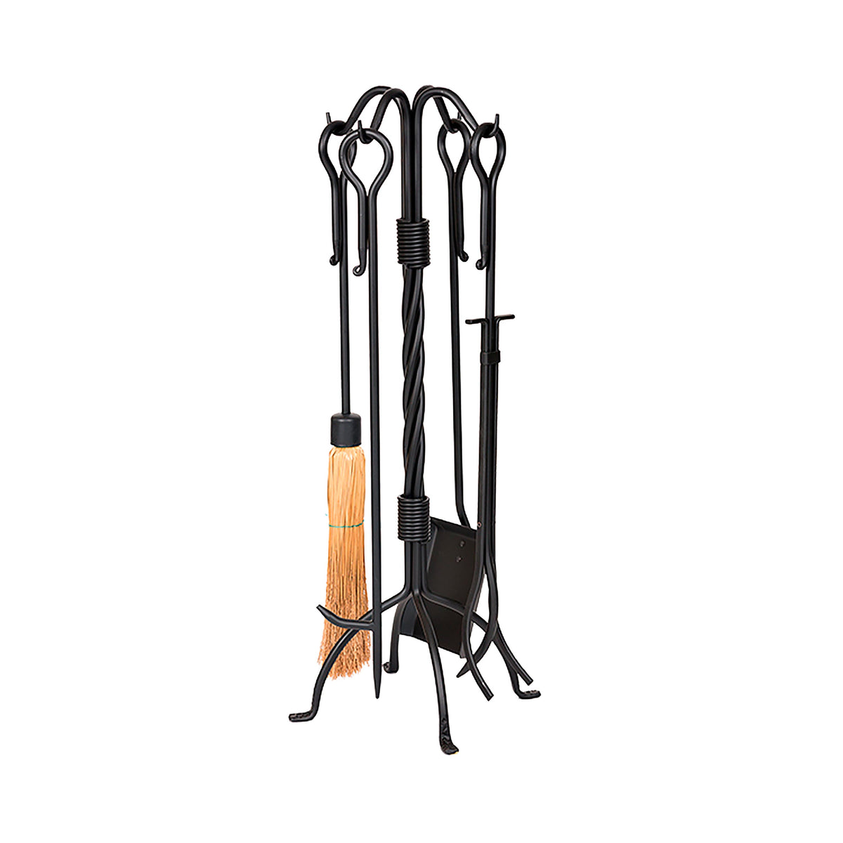 Elegant Twist Hearth Tool Set Plow & Hearth