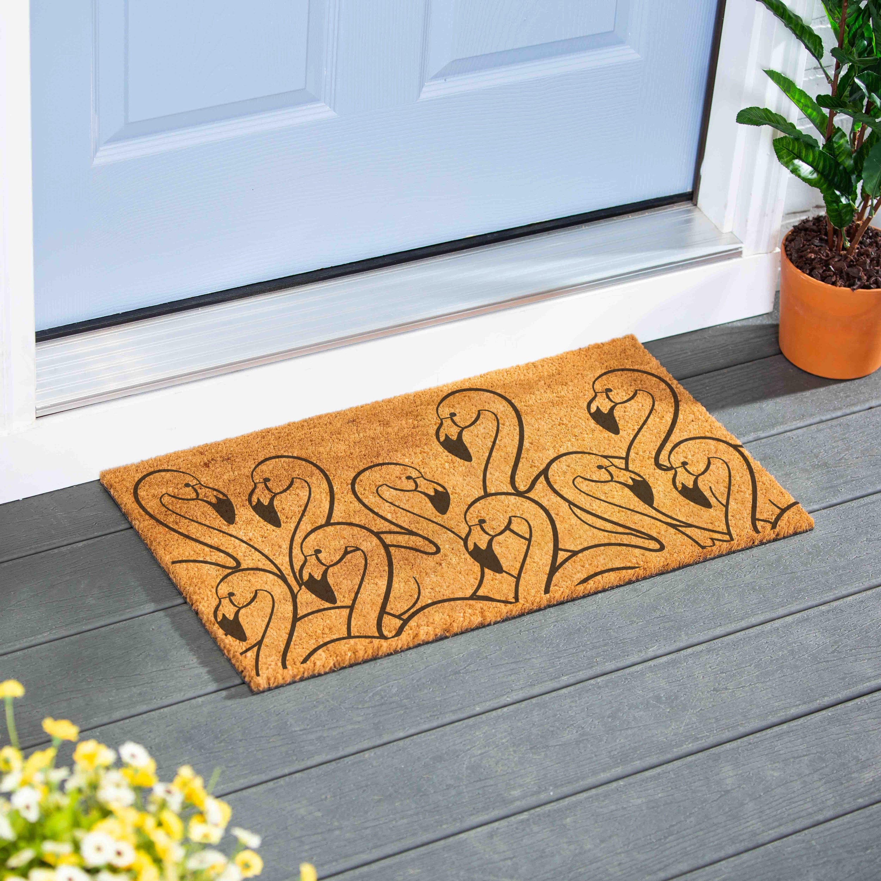 EG Studio Palm Beach Coastal Coir Mat (28x16) – Plow & Hearth
