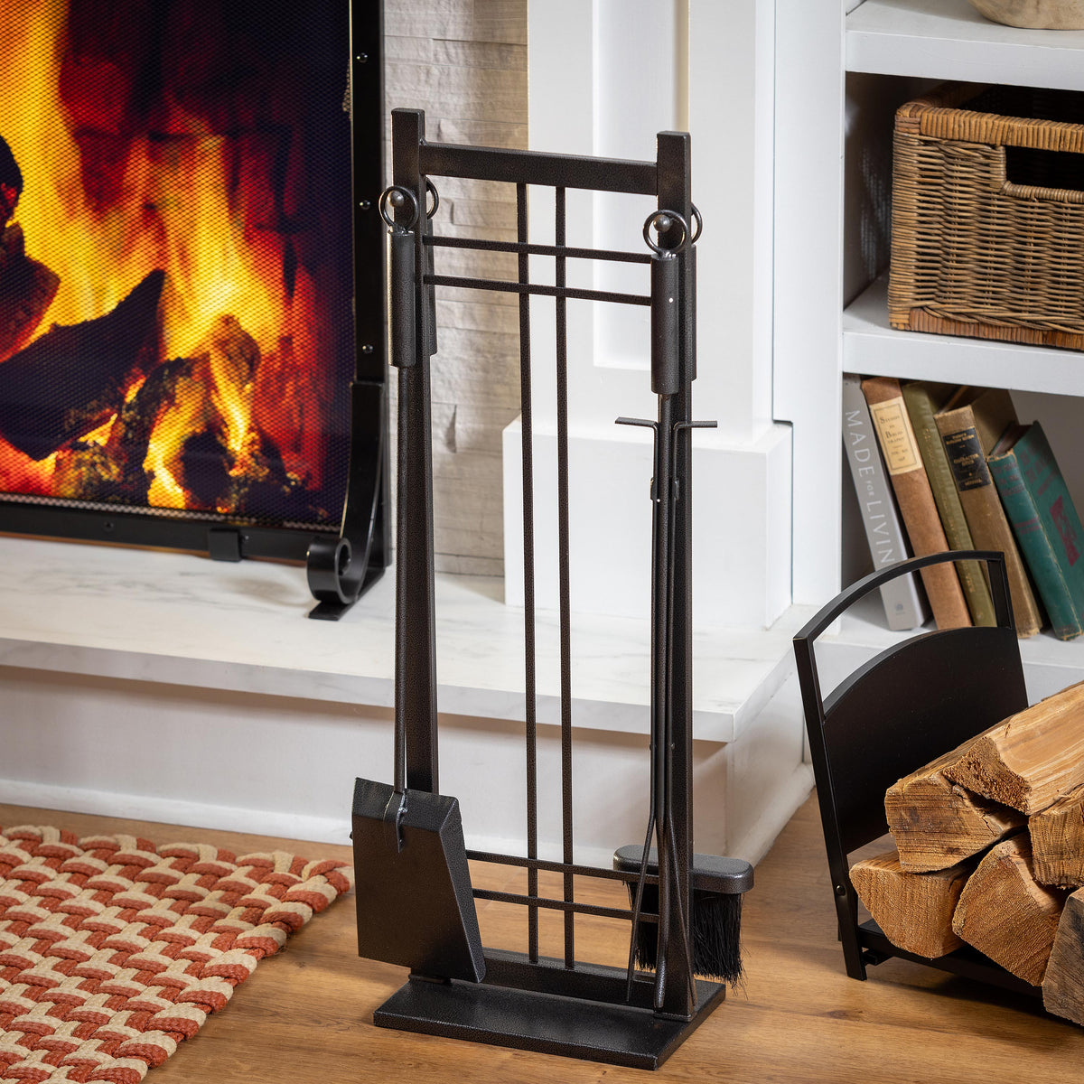 Preston 5 Piece Fireplace Toolset Plow & Hearth