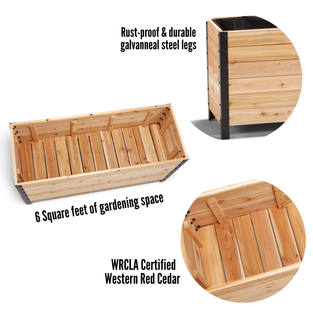CedarGarden Bed Planter