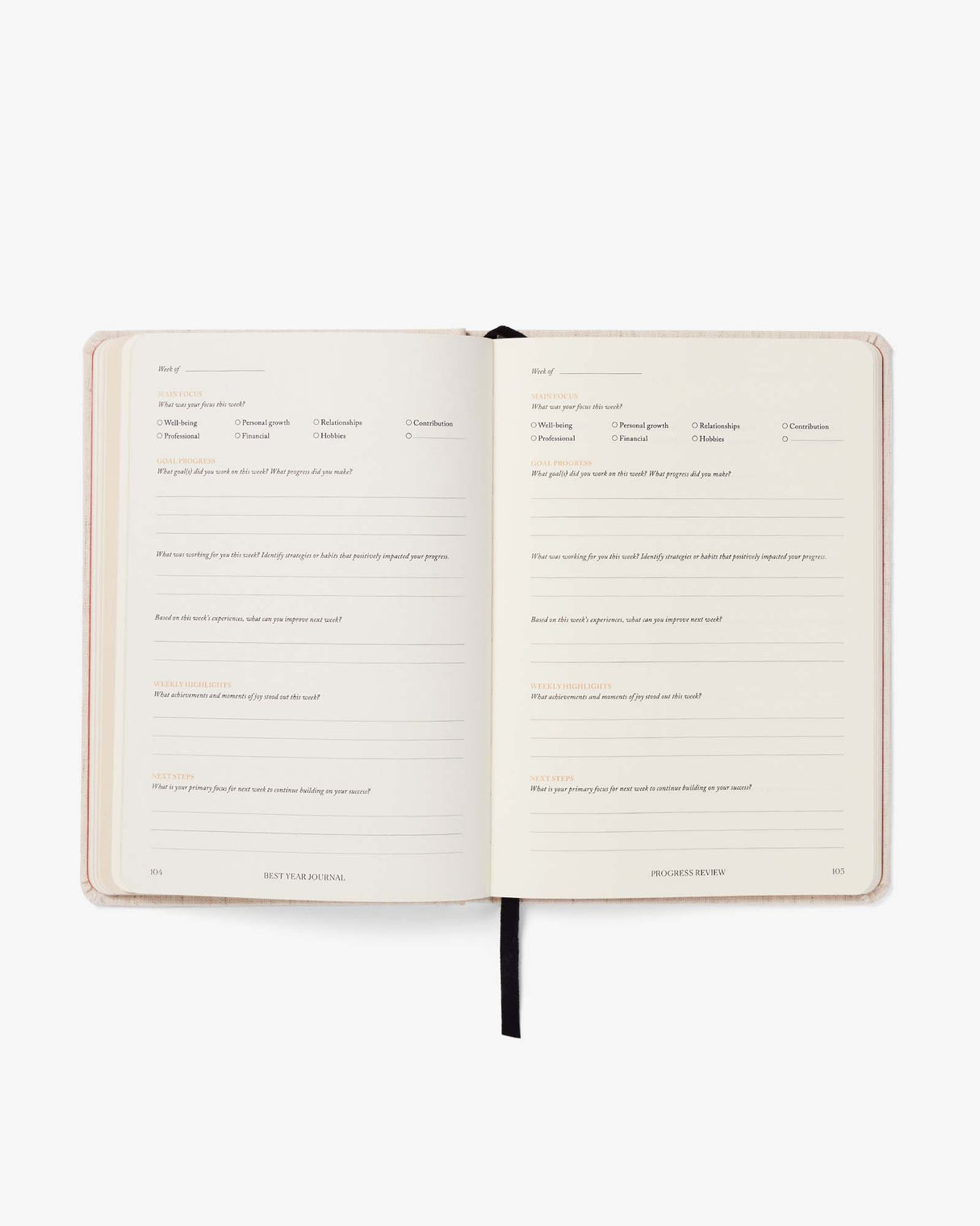 Best Year Journal - Oat