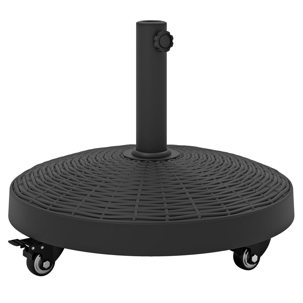 Patio Wicker Style Umbrella Base