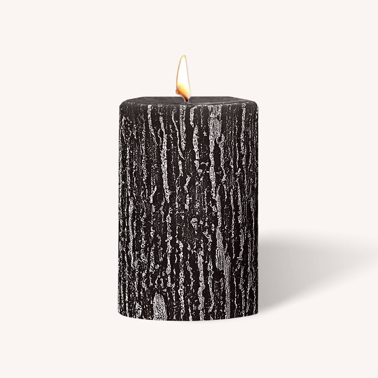 Timberline Pillar Candles - Stone - 6 Pack