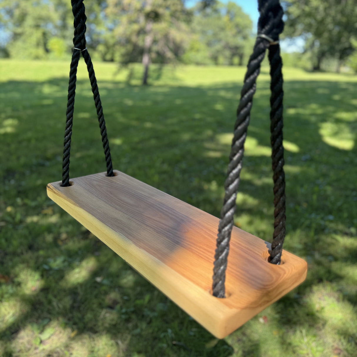 Classic Ash Double Bench Swing