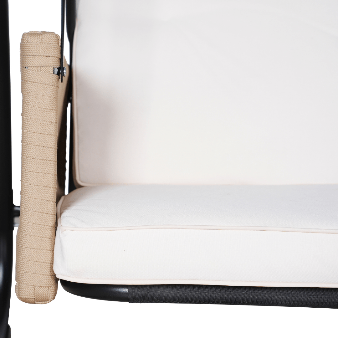 East Green Parker Patio Swing with Canopy Stand