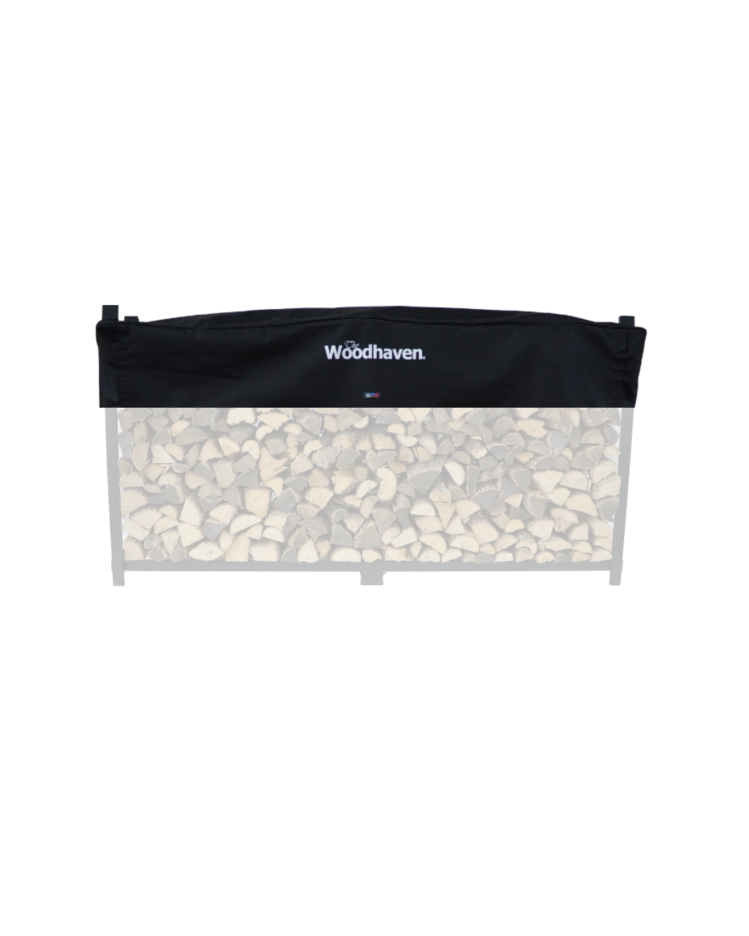Standard Firewood Rack Seasoning Cover USA Made Woodhaven