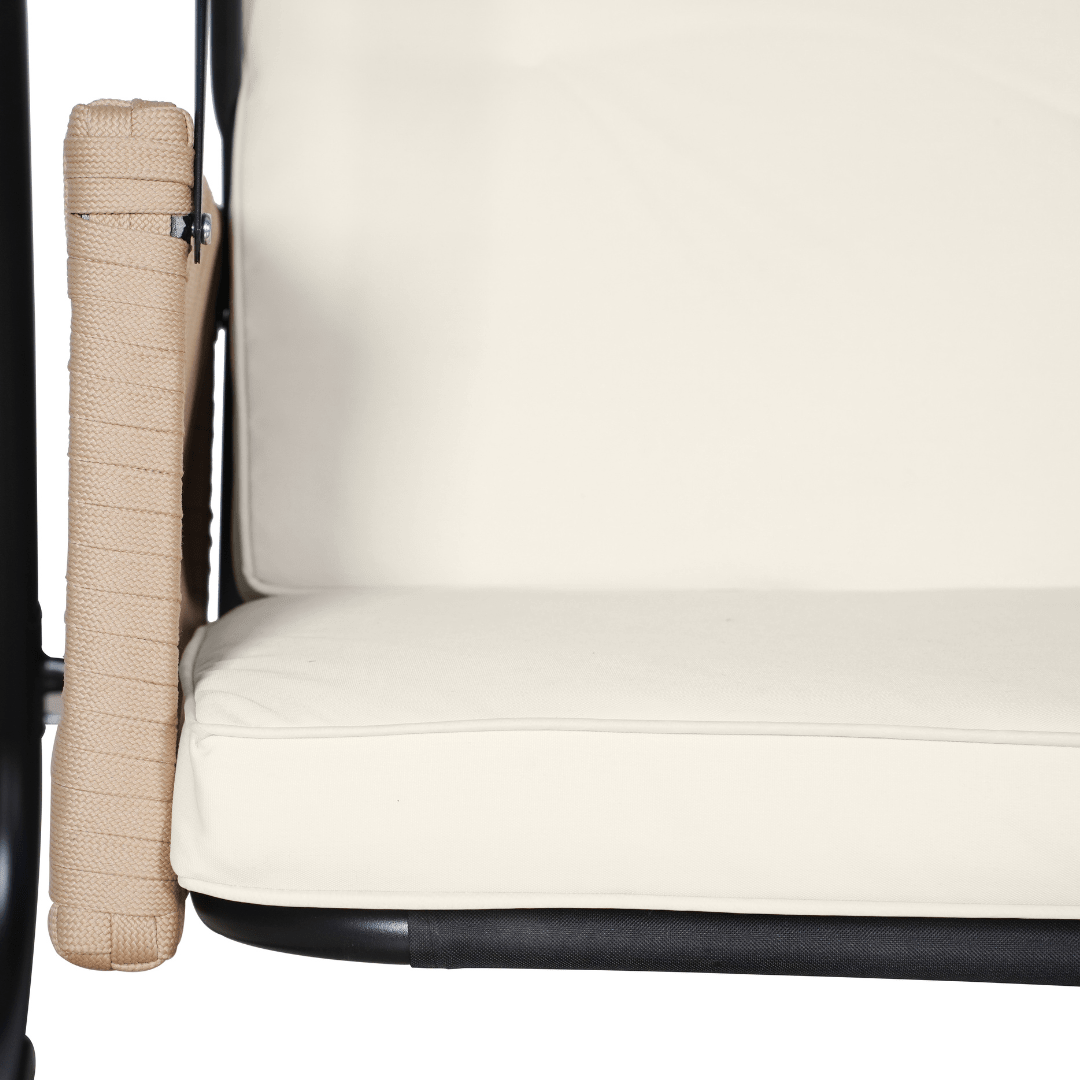 East Green Parker Patio Swing with Canopy Stand