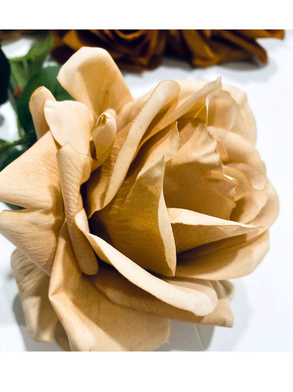 Artificial Real Touch Roses - Bundle of 10