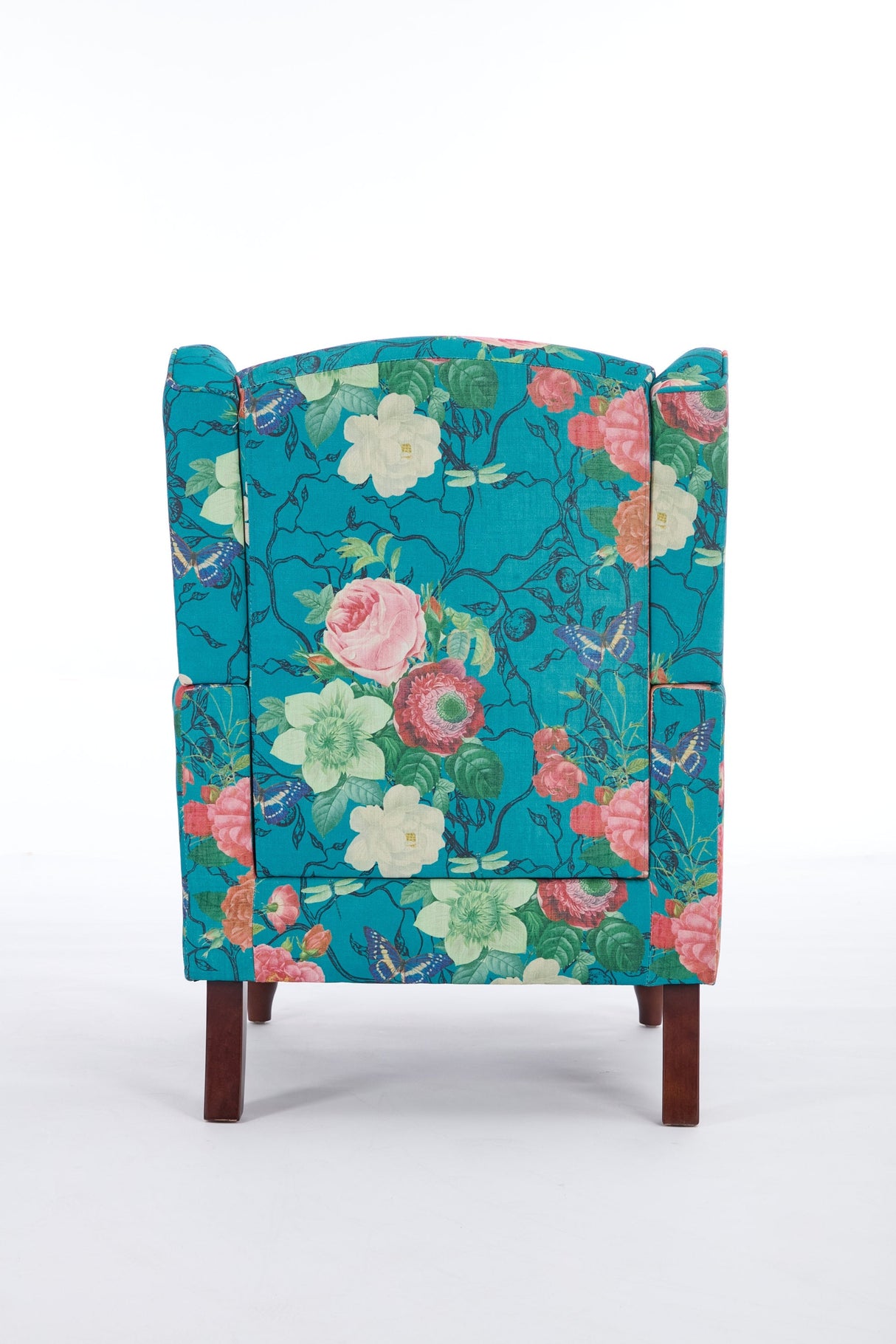 Caribbean Floral Accent Chair