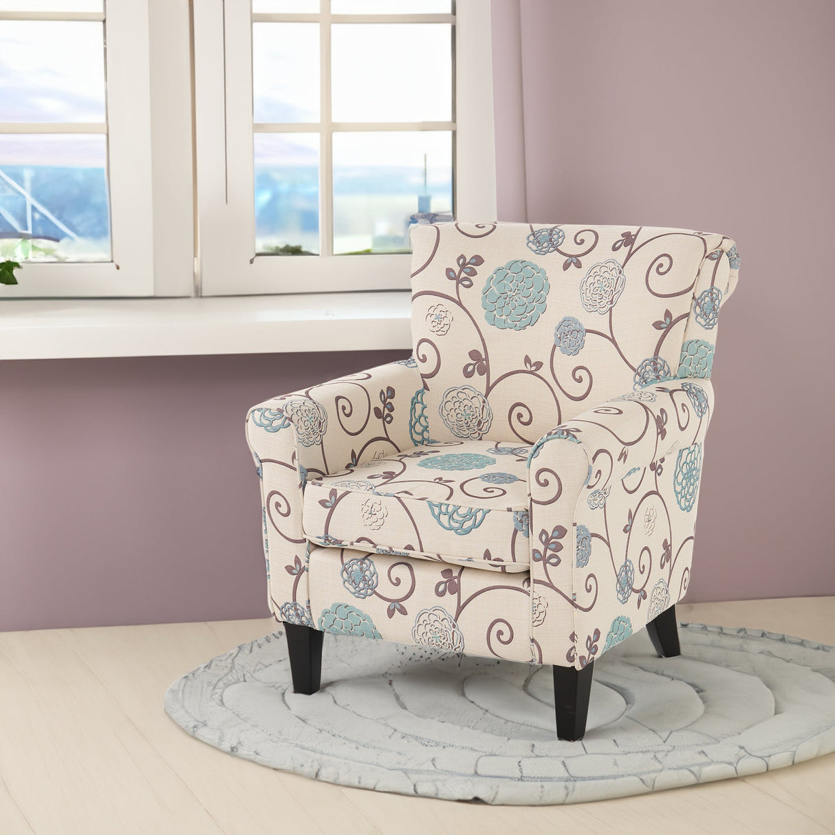 Jazmine Club Accent Chair
